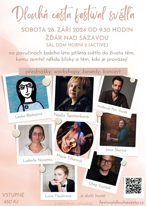 Dlouhá cesta festival světla 