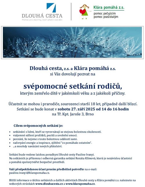 Svépomocné setkání Brno