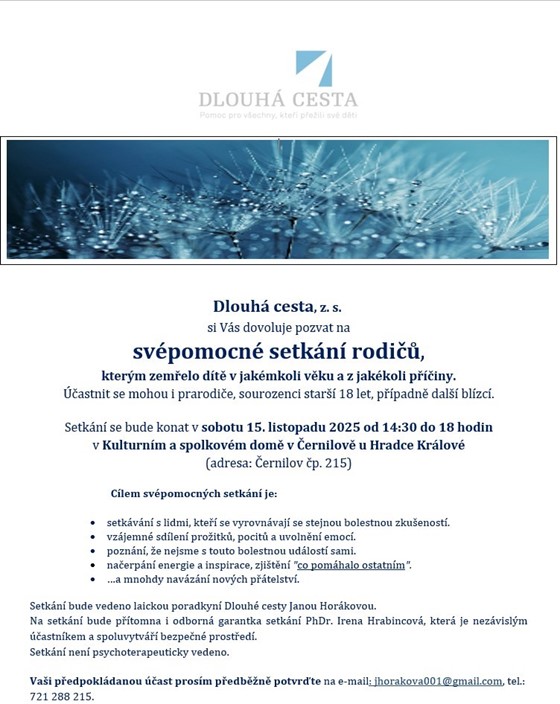 Svépomocné setkání Černilov