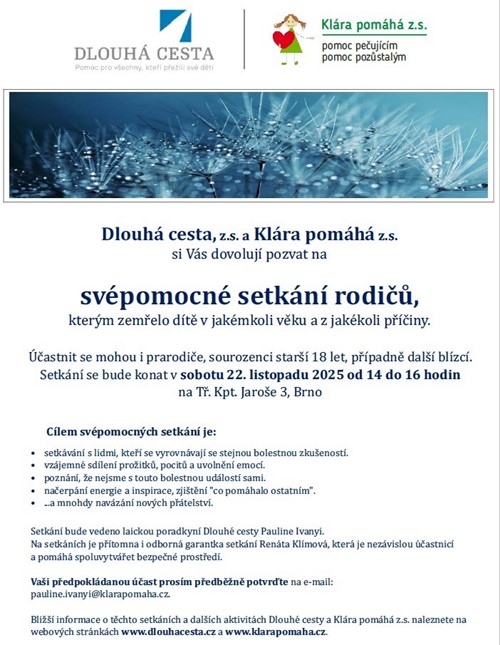 Svépomocné setkání Brno