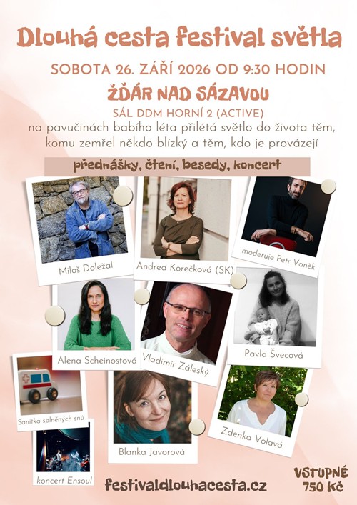Dlouhá cesta festival světla