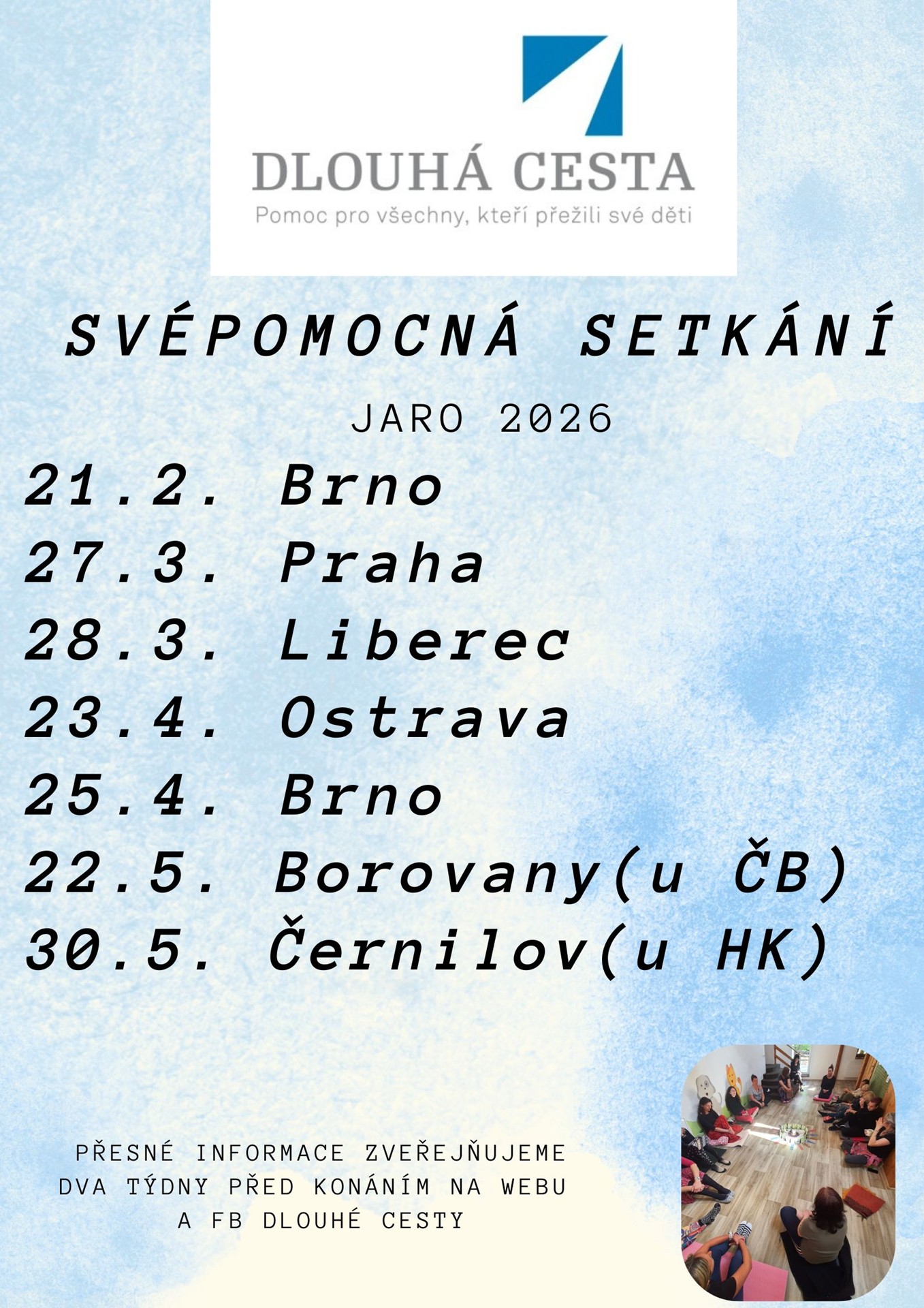 Svépomocná setkání a pobyty